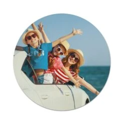 Front Page 41 Custom Round Photo Upload Mouse Pad