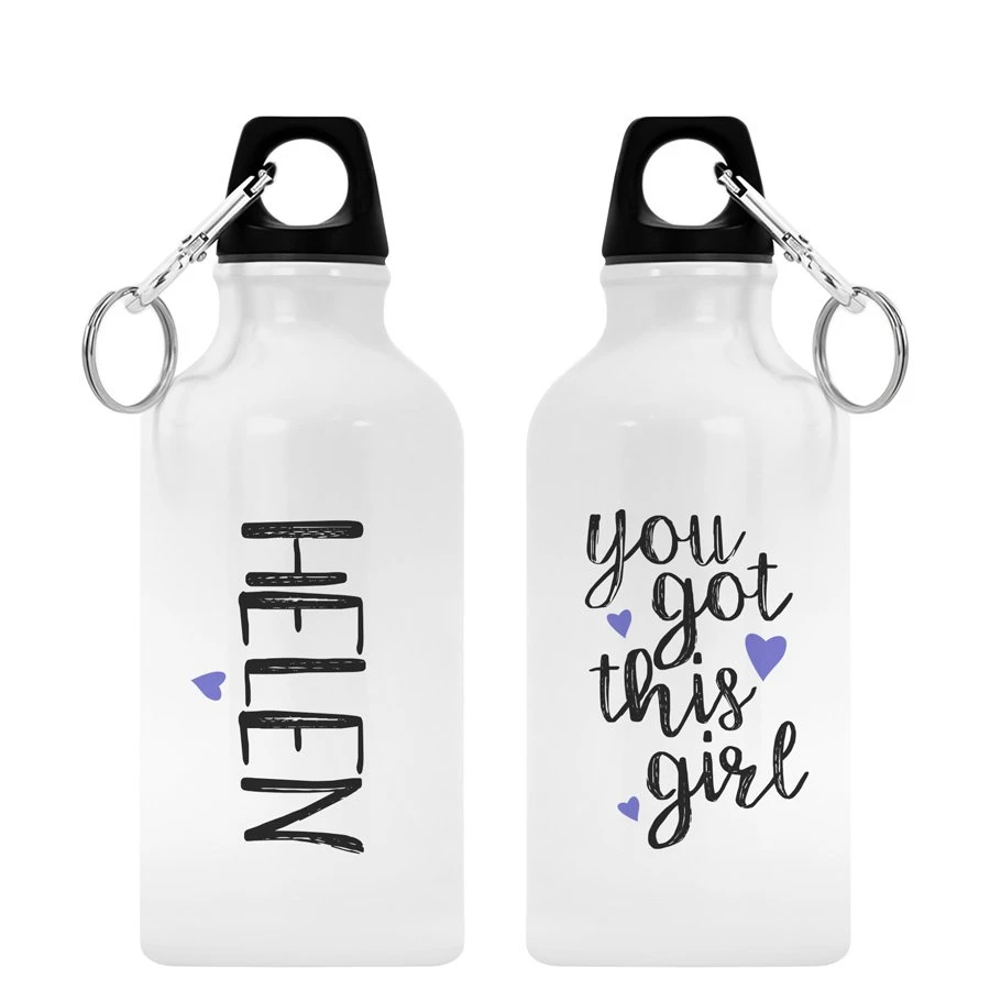 Gym Motivation Personalised Water Bottle 1 Gym Motivation Personalised Water Bottle