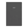 Personalised A5 Recycled Leather Embossed Notebook