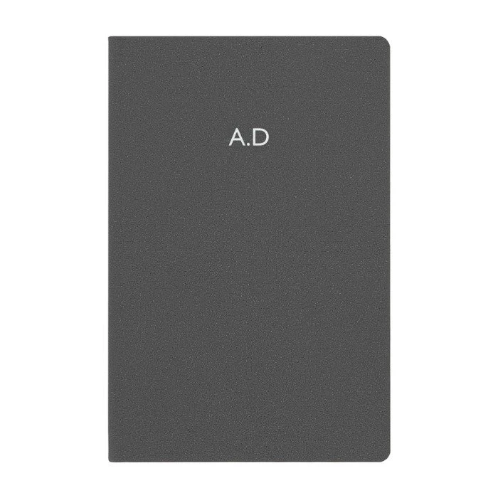 Personalised A5 Recycled Leather Embossed Notebook 1 Personalised A5 Recycled Leather Embossed Notebook