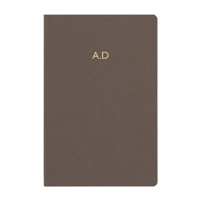 Personalised A5 Recycled Leather Embossed Notebook 2 Personalised A5 Recycled Leather Embossed Notebook - Image 2