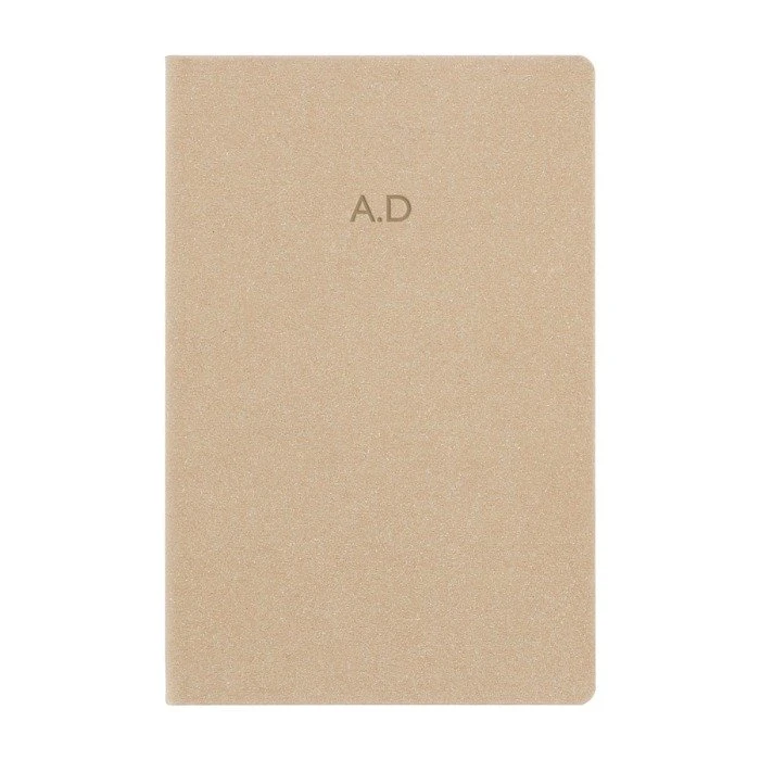 Personalised A5 Recycled Leather Embossed Notebook 4 Personalised A5 Recycled Leather Embossed Notebook - Image 4