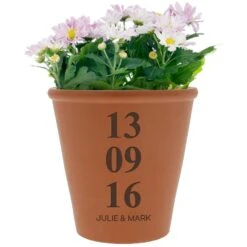 Personalised Anniversary Terracotta Pot