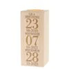 Personalised Anniversary Wooden Tealight Holder