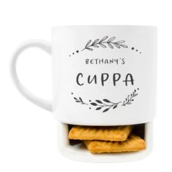 Personalised Biscuit Mug - Her Cuppa