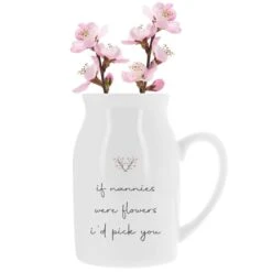 Personalised Ceramic Flower Jug Vase