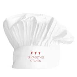 Personalised Chef's Hat - Her Kitchen