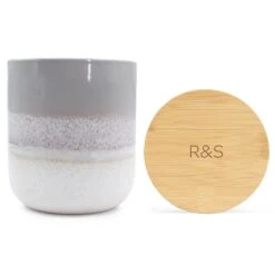 Personalised Glazed Stoneware Canisters - Initials