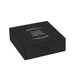 Personalised Gold Or Silver Plated Knot Crystal Necklace -Cherished Gifts Shop personalised gold or silver plated knot crystal necklace black