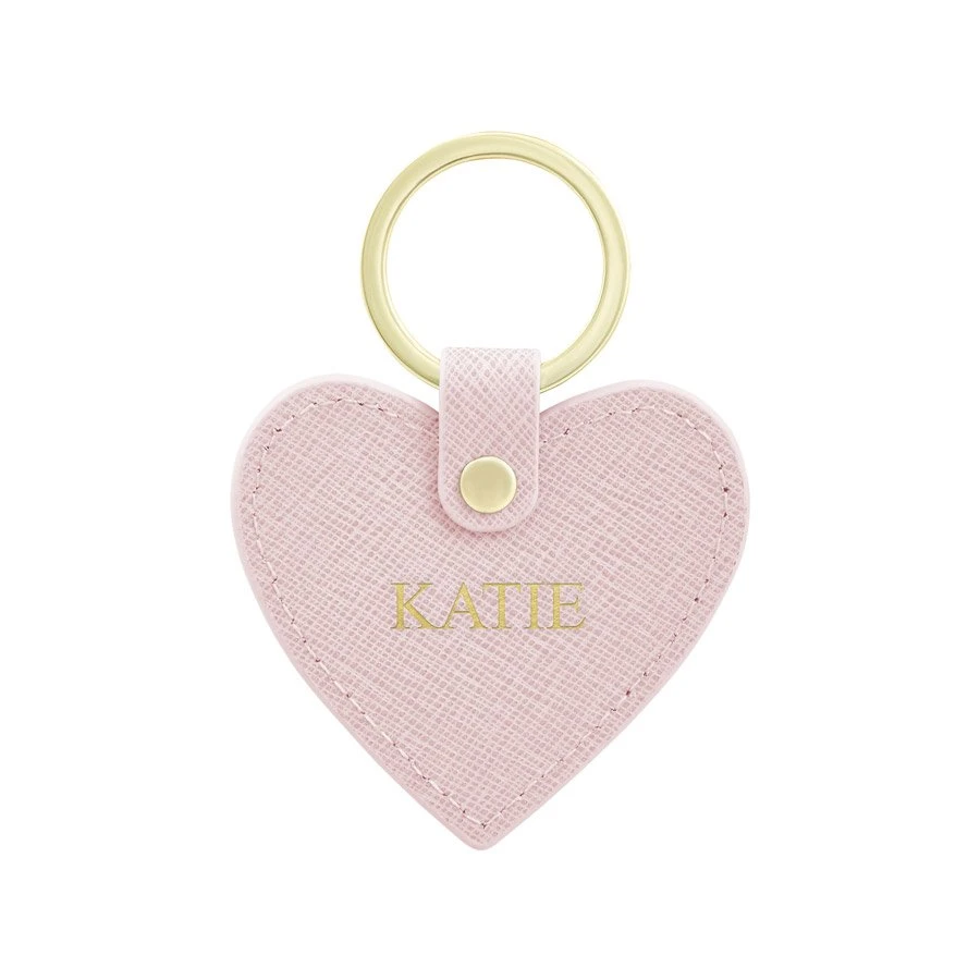 Personalised Hand Stamped Leather Heart Keyring 7 Personalised Hand Stamped Leather Heart Keyring - Image 7