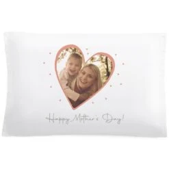 Front Page -Cherished Gifts Shop personalised heart photo text pillowcase 1
