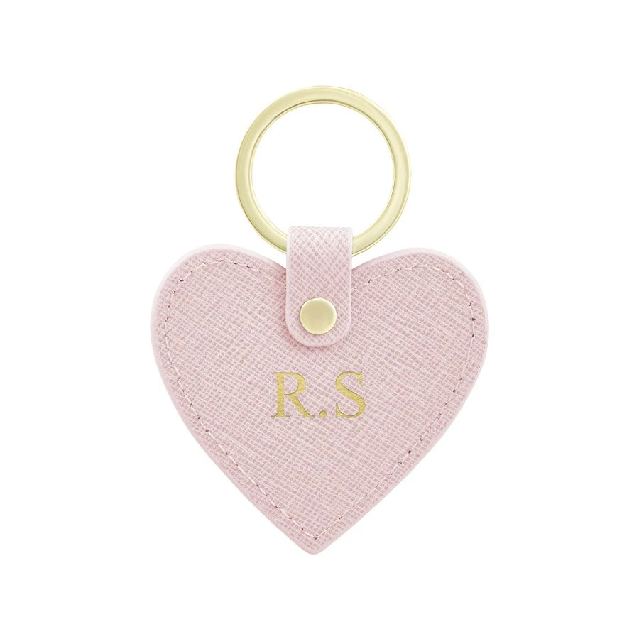 Personalised Leather Heart Keyring 7 Personalised Leather Heart Keyring - Image 7