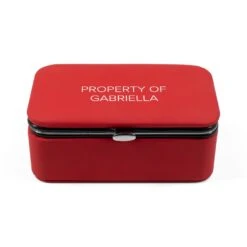 Personalised Message Jewellery Box With Mirror -Cherished Gifts Shop personalised message jewellery box with mirror english rose 367