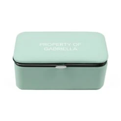 Personalised Message Jewellery Box With Mirror