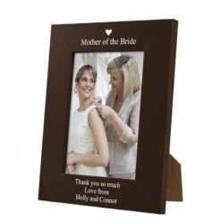Personalised Photo Frame - Mother Of The Bride Or Groom -Cherished Gifts Shop personalised photo frame mother of the bride or groom 024 3