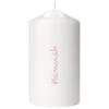 Personalised Pillar Candle - For Her