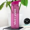 Personalised Pink Water Bottle