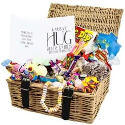 Personalised Retro Sweet Hamper - Massive Hug