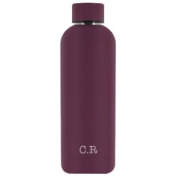 Personalised Sustainable Water Bottle -Cherished Gifts Shop personalised sustainable water bottle red