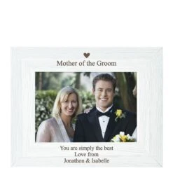 Personalised Vintage Photo Frame - Wedding Parents