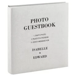 Personalised Wedding Photo Guestbook
