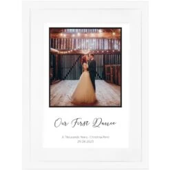 Personalised Wedding Photo Poster Print - Our First Dance 5 Personalised Wedding Photo Poster Print - Our First Dance -Cherished Gifts Shop personalised wedding photo poster print our first dance 3