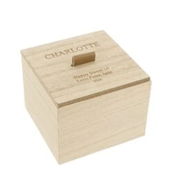 Personalised Wooden Trinket Box - Message -Cherished Gifts Shop personalised wooden trinket box message uf 11573 3
