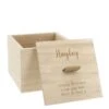 Personalised Wooden Trinket Box - Name & Message