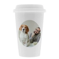 Front Page 11 Photo Upload Ceramic Travel Mug