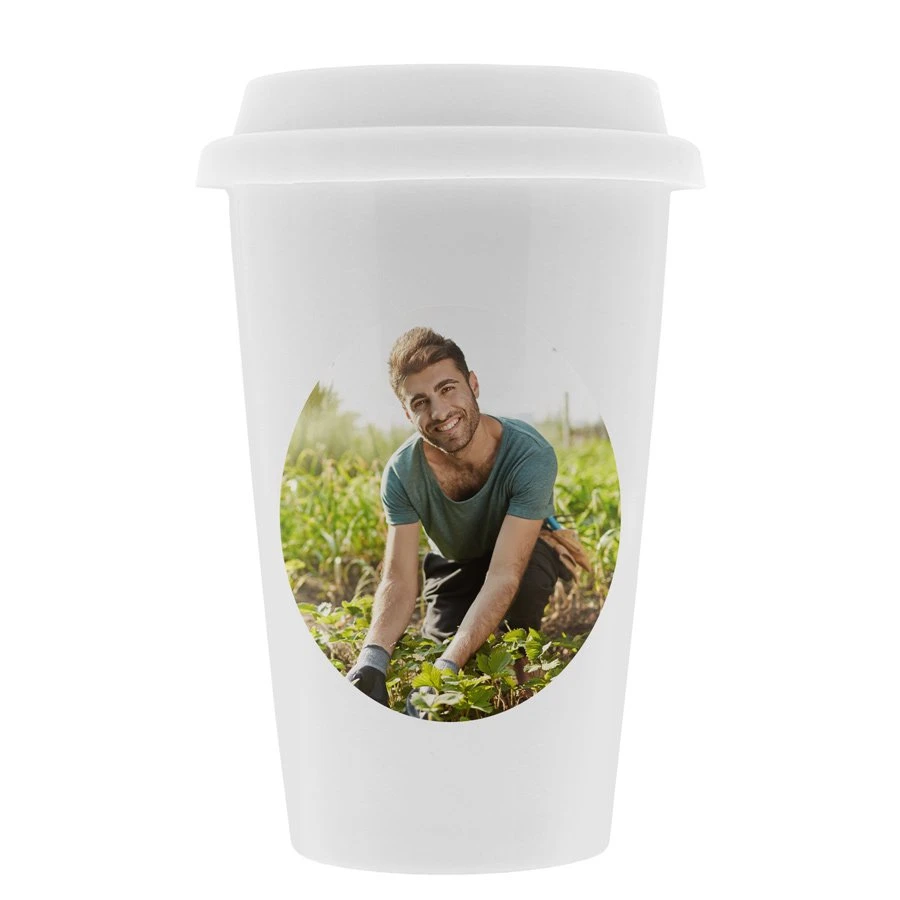 Photo Upload Ceramic Travel Mug 3 Photo Upload Ceramic Travel Mug - Image 3