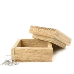 Personalised Solid Oak Trinket Box 5 Personalised Solid Oak Trinket Box -Cherished Gifts Shop third image 1 1